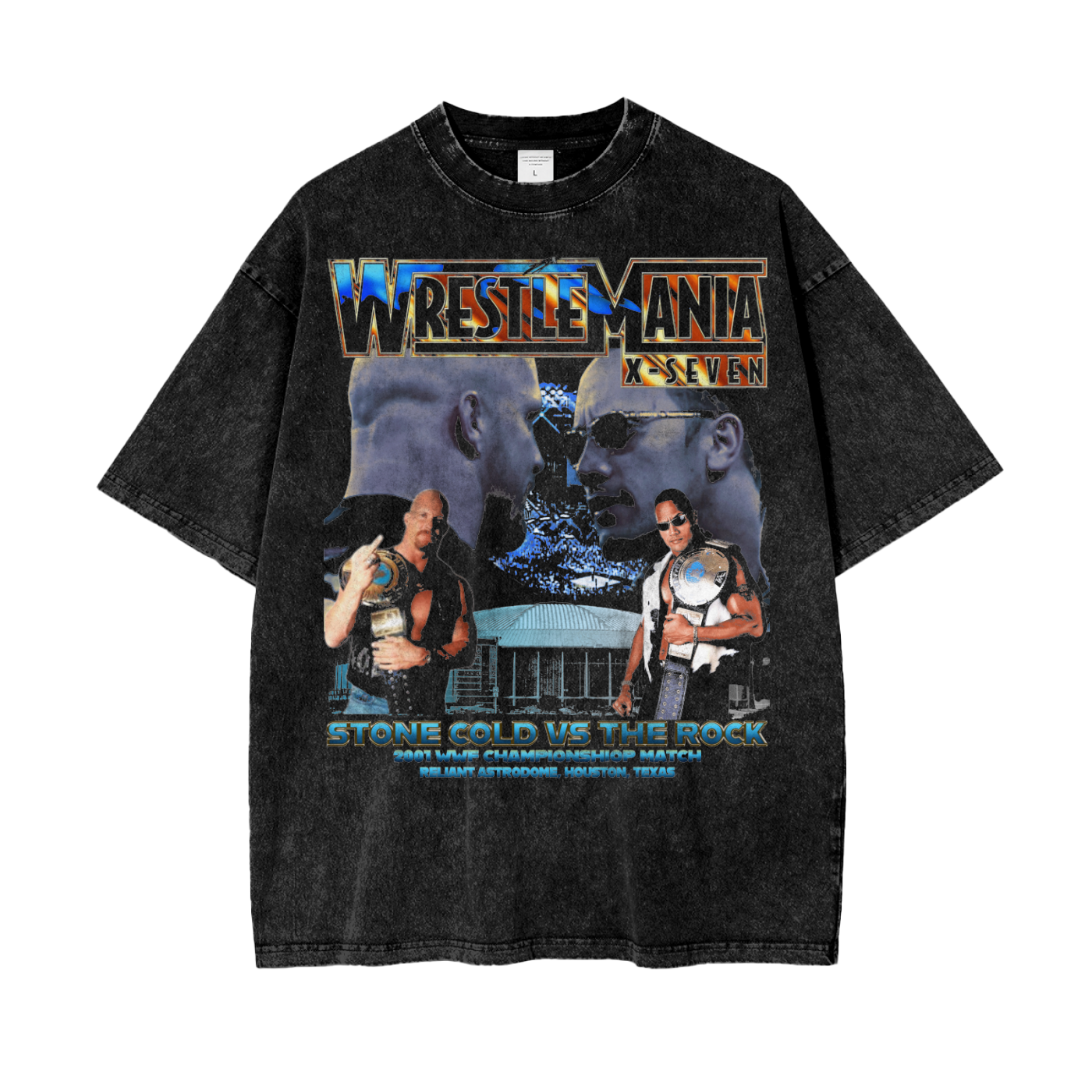 Austin vs Rock - Oversize T-Shirt